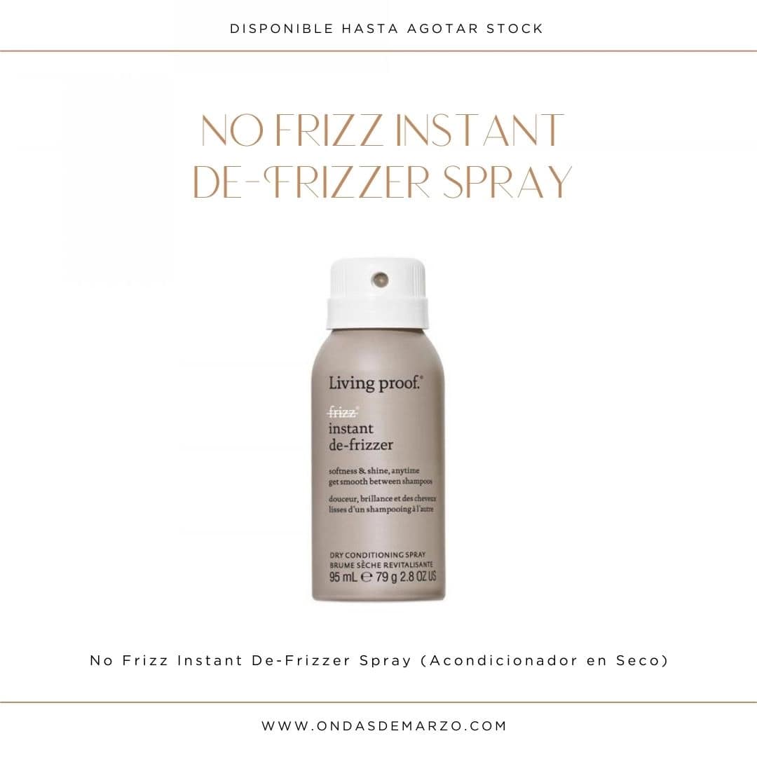 No Frizz Instant DeFrizzer Spray (Acondicionador en Seco)
