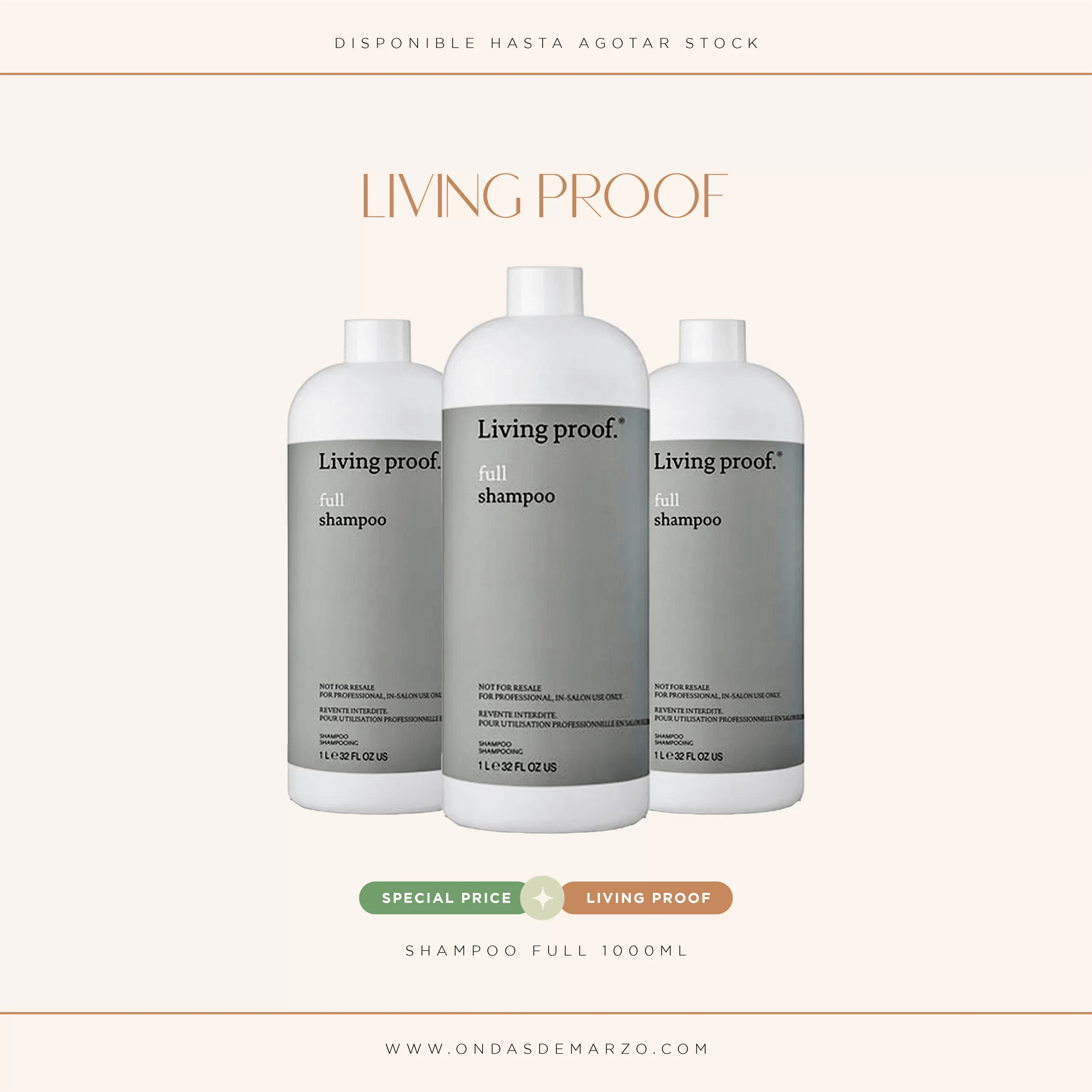 Living Proof | Shampoo Full 1000ml