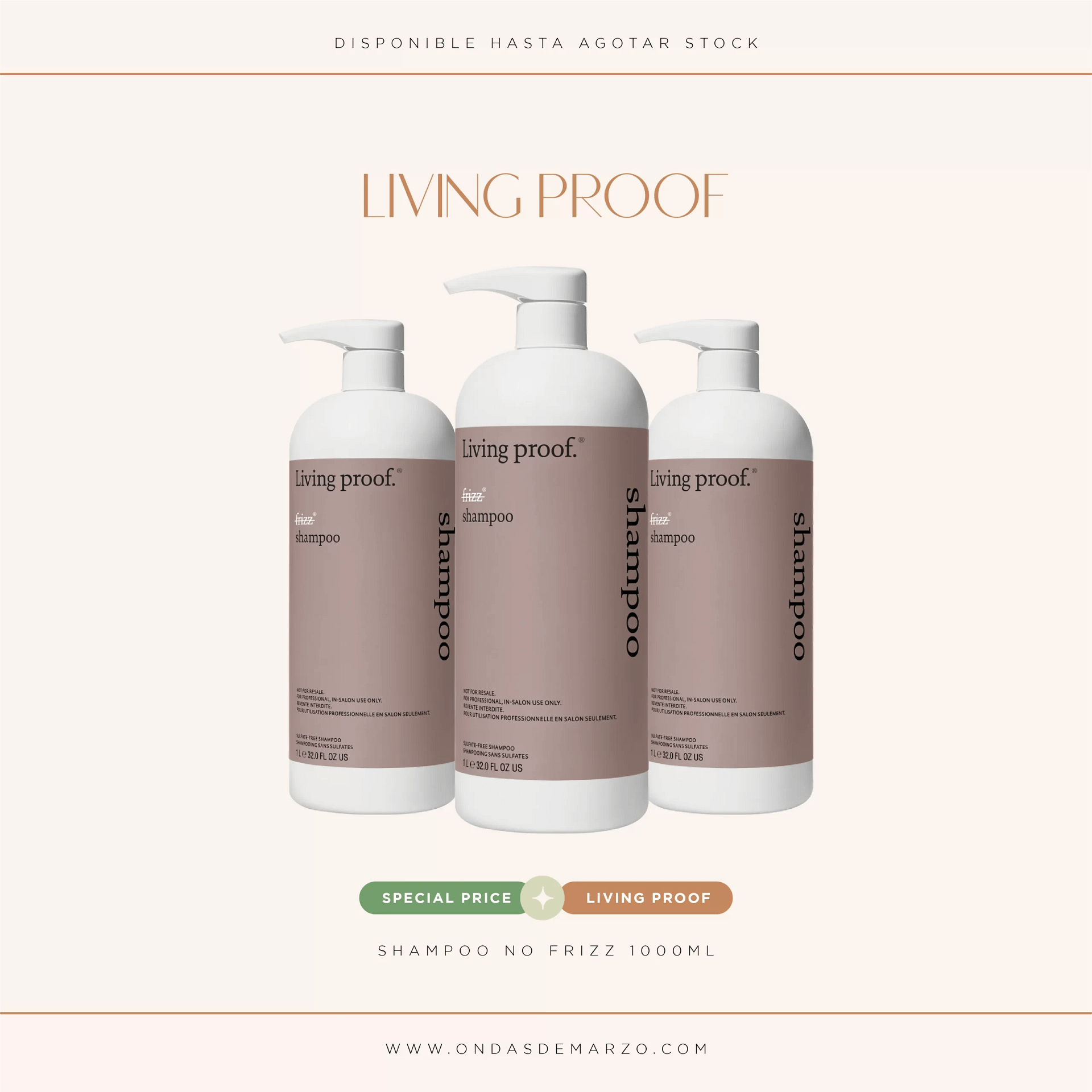Living Proof | Shampoo No Frizz 1000ml