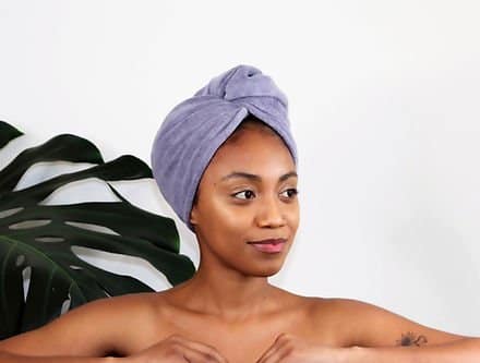 Turbante de Microfibra - Gris